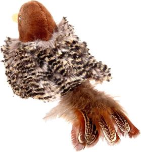 Interaktif kedi kuş oyuncak egzersiz dokunmatik aktif tüm ırkları kedi Kicker Catnip gerçekçi cıvıltı twitter yavru uçan kuş kedi oyuncak - Product Image 5