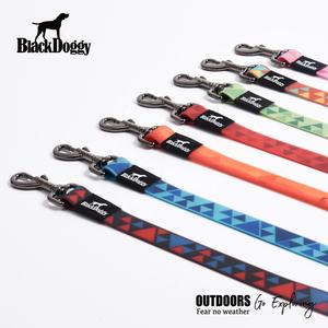 Correa de Goma para Perro BlackDoggy Designers, Diseño Caleidoscopio, Impermeable, Ecológica, con Liberación Rápida, Cintas de Poliéster Estampadas, Personalizada - Product Image 5