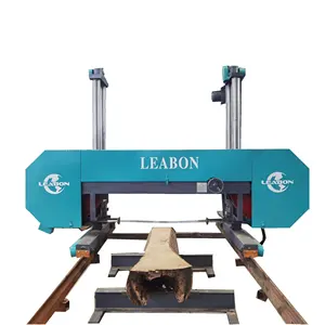 LEABON Factory Direct Sale Horizontal Band Sawmill in Plank Making for Sale