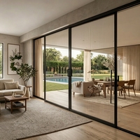 KOJOON Moustiquaires en aluminium pour fenêtres coulissantes – Vente en gros pour villas et appartements – Nouvelles moustiquaires occultantes modernes en non-tissé pour fenêtres coulissantes
