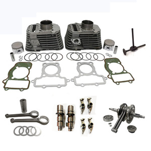 Kit cylindre, piston et bielle de vilebrequin pour moto XV250 - entièrement compatible avec Yamaha XV250 Virago 250. - Product Image 5