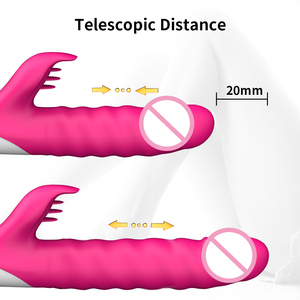 Rotation télescopique chauffant énorme G Spot vibrateur <span class=keywords><strong>Clitoris</strong></span> féminin stimuler la Masturbation ressources pédagogiques jouets sexuels pour femme - Product Image 4