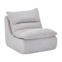 Canapé de sol individuel de luxe en tissu doux, fauteuil de relaxation pour jeux, lecture, chambre à coucher, petit espace, mobilier de maison