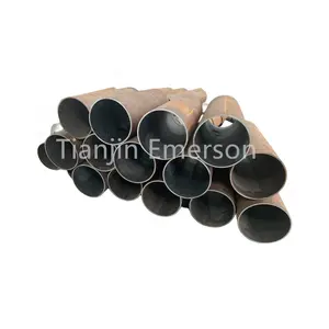 Schwarz-Eisen-Kohlenstoffstahl nahtloses Rohr für Öl und Gas Din 2394 dickwandiges nahtloses Stahlrohr mit großem Durchmesser