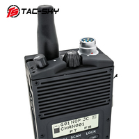 Aksesoris Taktis TS TAC-SKY AN/PRC 148 Dummy Case Walkie Talkie Model Virtual untuk Latihan Menembak Headset Taktis