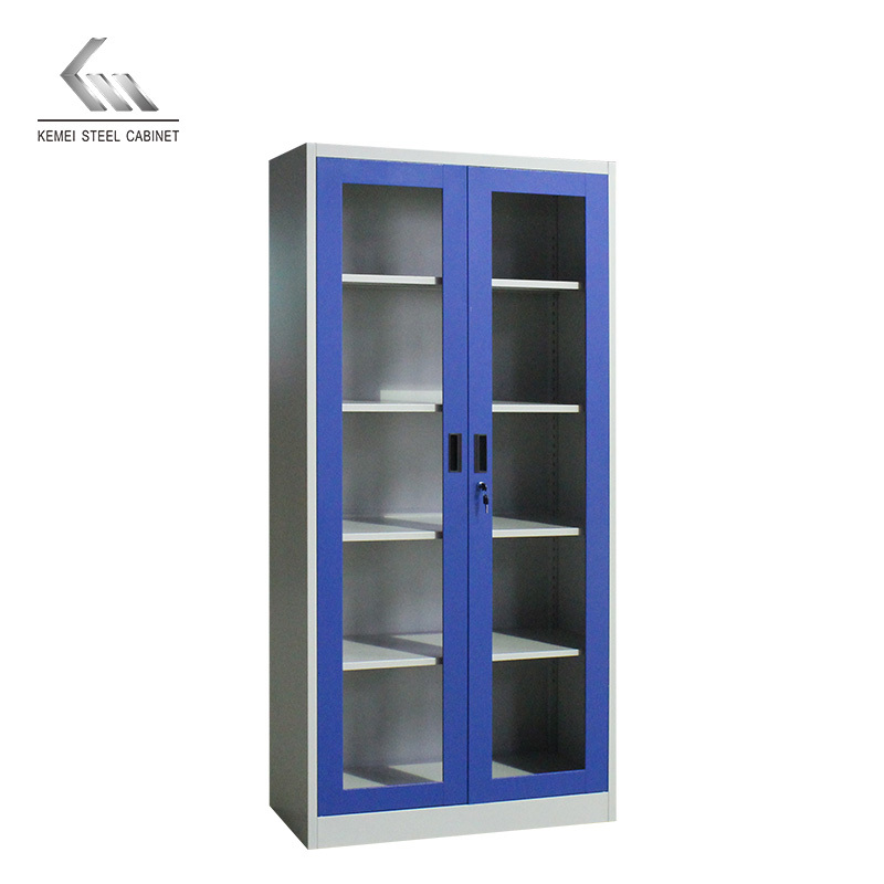 Metal Modern Glass Display Cabinet with