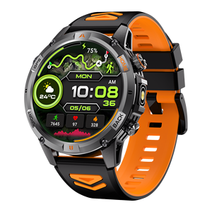 Reloj Inteligente Deportivo para Hombre con GPS, Llamadas por Bluetooth, Monitor de <span class=keywords><strong>Salud</strong></span>, Resistente al Agua IP68, Linterna LED y Brújula para Deportes al Aire Libre - Product Image 5