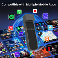 Kit Carlink Smart Tv coche Dongle Fire Drive Link Pro 3 en 1 inalámbrico HDMI Carplay adaptador ver vídeo en el coche Play Ai Box