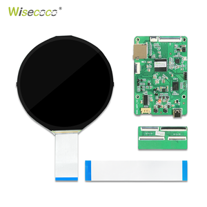 شاشة عرض دائرية جديدة من وايزكوكو مقاس <span class=keywords><strong>5</strong></span> بوصات تدعم بطاقة إس دي ووظيفة الإعلانات وتزويد الطاقة عبر يو إس بي بدقة 1080*1080 وحدة شاشة دائرية بتقنية ميبي - Product Image 4