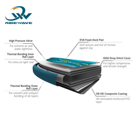Planche de surf wake OEM vente en gros planche de surf de course planche de stand up paddle gonflable en fibre de carbone planche de surf wakeboard sup board