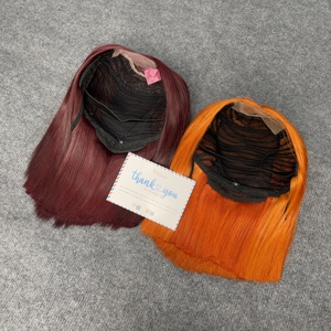 Top 1 Extensiones de encaje de color crudo Remy vietnamita Paquetes de peluca recta de hueso sin enredos Cabello humano sin cobertizo - Product Image 1