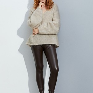 Nuevos pantalones de Yoga para mujer, pantalones de sublimación, retraso Modal para mujer, mallas deportivas de cintura cruzada personalizadas para mujer - Product Image 5