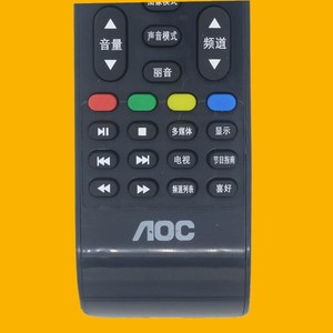 รีโมททีวี AOC รุ่น YK-01371 สีดำ รหัสคงที่ สำหรับทีวี ขนาด 20.5x5x2 ซม. - Product Image 4