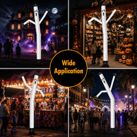 Marionnettes tubulaires Sky Dancer personnalisées pour Halloween et marionnettes en bois à air comprimé. Convient aux décorations promotionnelles dans les centres commerciaux.