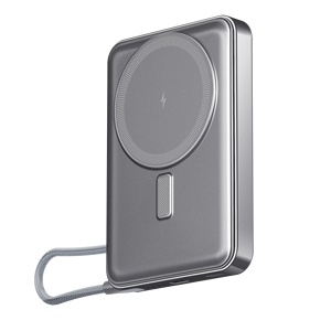 Banco de Energía Inalámbrico Magnético de 10000mAh, Carga Rápida PD de 22.5W, Soporte Plegable para 16 15 - Product Image 1
