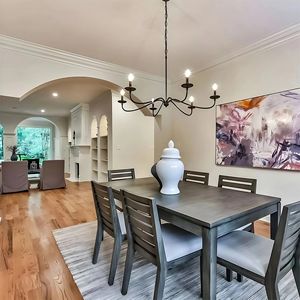 JYLIGHTING Lustre suspendu en <span class=keywords><strong>cuivre</strong></span> à 6 têtes de style américain, <span class=keywords><strong>luminaire</strong></span> moderne pour projet hôtelier, salon, salle à manger - Product Image 5