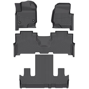 Juego Universal de alfombras multiusos para coche, revestimiento de suelo automotriz, alfombrillas para coche para Ford Expedition Max, asientos de cubo 2021-2024 - Product Image 2