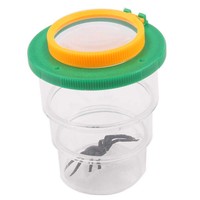 Usine directe haute qualité grossissement 3x et 6x conteneur d'observation d'insectes en plastique Pmma petite visionneuse d'insectes optiques
