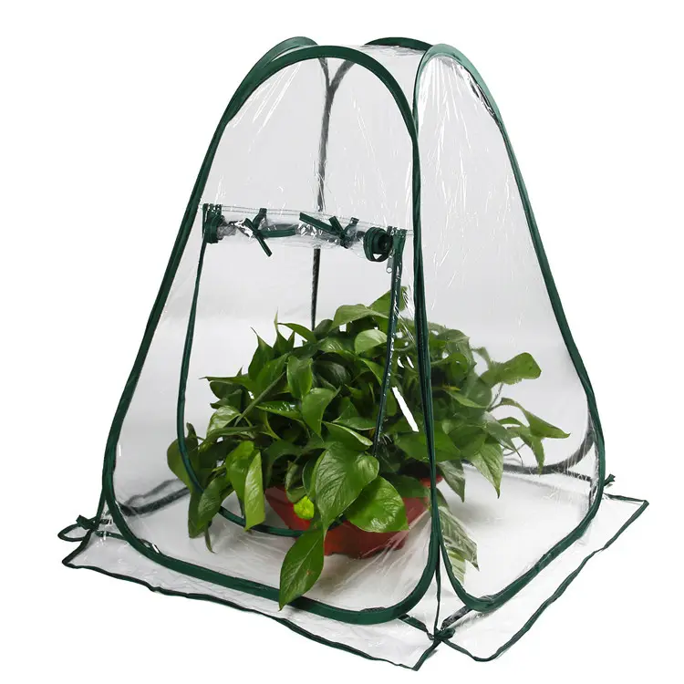 Прозрачный мини-чехол для садовых растений, защита от холода, мороза, солнечных лучей, комнат, теплиц