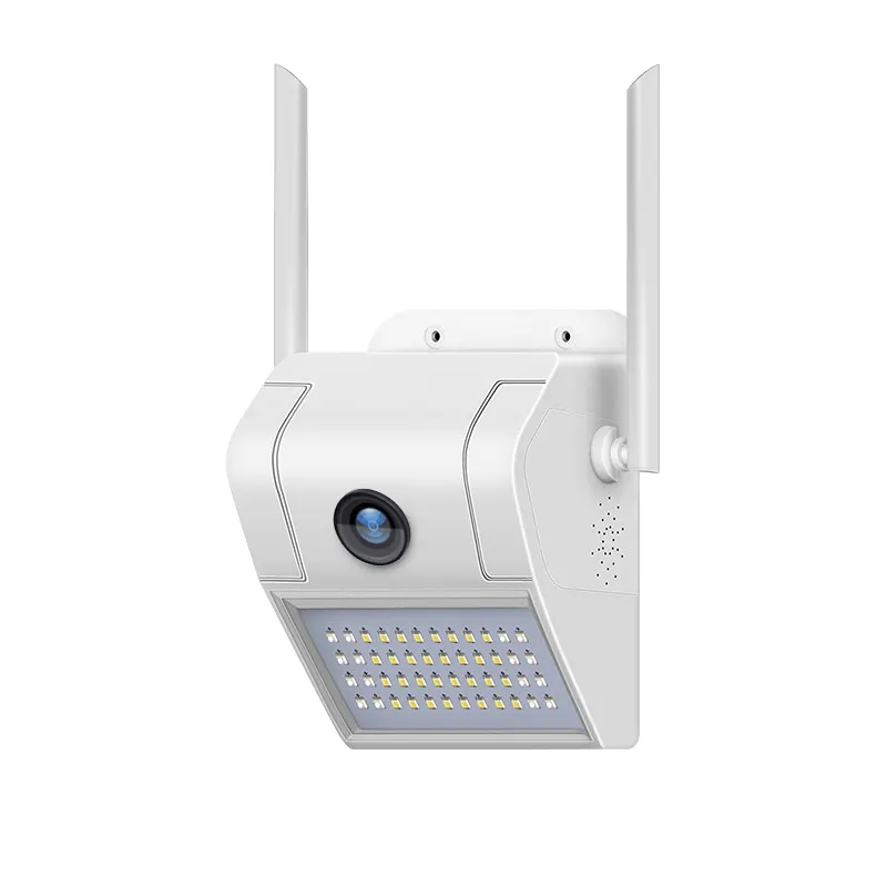 Floodlight 2MP WIFI Wireless Surveillance PIR Motion Detection Sensor V380 App Outdoor Wall Light Camera