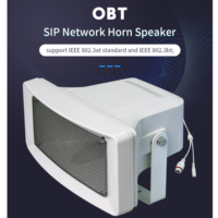 OBT-NP313 40W POE PA Haut-parleur à cornet IP étanche mural, indice de protection IP65, extérieur, pour Wi-Fi/audio haute résolution, portable