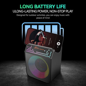 Mini Altavoz Bluetooth RGB SING-E ZQS-B109 con Soporte, Precio de Fábrica, Listo para Enviar, Perfecto para Fiestas y Campamentos - Product Image 5