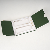 Boîte cadeau personnalisée à double porte en carton avec estampage à chaud or, gaufrage, impression CMJN, pelliculage mat, réutilisable, pour produits à base de plantes et de santé