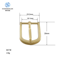 Boucles de ceinture métalliques de 19 mm, fermoirs à ardillon, boucles pour sangles de sac, crochets de réglage pour colliers de chien, accessoires pour sacs à main et artisanat du cuir