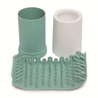 Gobelet de nettoyage automatique pour pattes de chat et de chien avec fonction sans essuyage, en matériau PP, lave-pattes pour animaux de compagnie