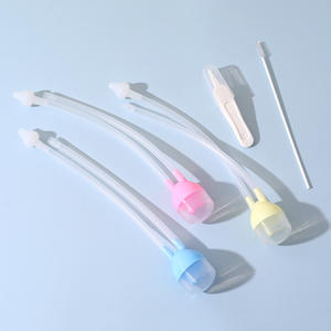 Juego de aspirador <span class=keywords><strong>nasal</strong></span> eléctrico portátil Recién nacidos Baby Booger Clip Limpiador de mocos de succión de boca infantil Hecho PC seguro PP - Product Image 4