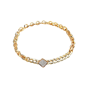 X-A959-E035G สร้อยข้อมือแฟชั่นแบบโซ่และแบบเชื่อมต่อ - Product Image 2