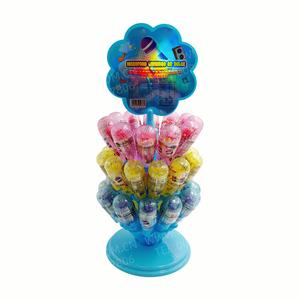 BESTAR Jouet bonbon comestible en forme de microphone avec sifflet LED clignotant pour enfants, rempli de saveurs fruitées, bonbons durs multicolores - Product Image 5