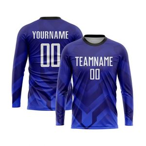 Camiseta de Fútbol Transpirable de Manga Larga, Camiseta Deportiva de Secado Rápido para Entrenamientos y Partidos Profesionales - Product Image 1