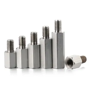 304 Stainless Steel Hex Carbon Female Standoff Pillar Stud Board Hexagon PC Computer PCB Motherboard Spacer Bolt Screws