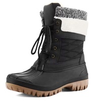 Bottes de neige pour femmes YL3758, prix de gros personnalisé, pas cher, mi-mollet, antidérapantes, chaudes, imperméables, coque en TPR, automne/hiver