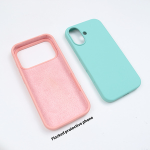 Custodia per telefono in microfibra e <span class=keywords><strong>silicone</strong></span> all'ingrosso per Apple <span class=keywords><strong>iPhone</strong></span> 11 12 13 Pro <span class=keywords><strong>14</strong></span> 15 Plus 16 Pro Max, <span class=keywords><strong>cover</strong></span> morbida liquida per <span class=keywords><strong>iPhone</strong></span> 17 Air - Product Image 1