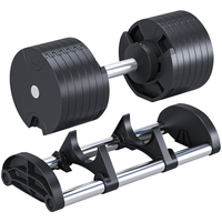 Haltères réglables de haute qualité 16 kg 24 kg 32 kg 36 kg 40 kg, équipement de gym, ensemble d'haltères réglables