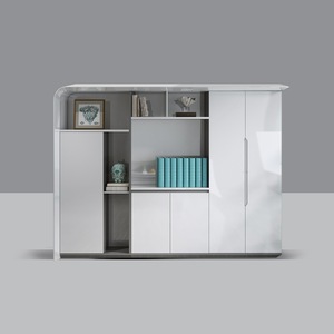 โต๊ะทำงานผู้บริหารรูปตัวแอล ดีไซน์ทันสมัย เรียบง่าย ขยายได้ ผลิตจากเมลามีน คุณภาพดี ปลอดภัยต่อสุขภาพ สำหรับซีอีโอและผู้บริหารระดับสูง - Product Image 5