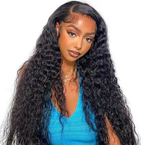 Amararaw Top Quality Virgin Wig Vietnamese Hair Water Wave Human Hair Lace Front Wig Suppliers In Stock
