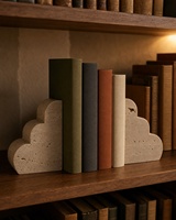 Serre-livres décoratifs modernes en forme d'escalier nuageux pour salon, bureau, bibliothèque, décoration intérieure, vente en gros, logo personnalisé