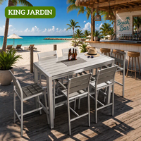 Chaise de bar empilable en rotin et bois de style français pour extérieur, mobilier de salon de café, chaise de bistrot de jardin Parisien pour café et restaurant
