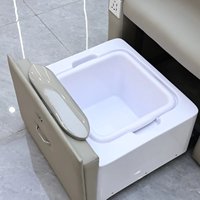 Fauteuil de pédicure électrique de luxe, réglable, avec bol en verre portable, pour salon de beauté, vente en gros directe usine