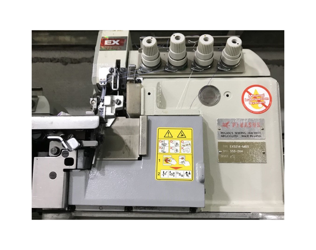 Used Pegasus Ex5214 Used 2-pin 4-thread Overlock Sewing Machine Overedger & Safety Stitch Machines for Sale