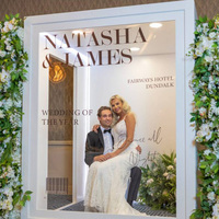 Photobooth Personnalisé en Forme de Magazine Vogue, Housse de Photobooth pour Mariage, Fête ou Événement