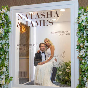 Photobooth Personnalisé en Forme de Magazine Vogue, Housse de Photobooth pour <span class=keywords><strong>Mariage</strong></span>, Fête ou Événement - Product Image 2