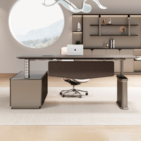 Bureau de direction intelligent à hauteur réglable, design minimaliste, écologique, pour PDG et managers