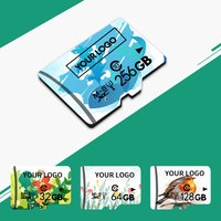Tarjeta de Memoria Micro TF SD de Capacidad Real 4GB 8GB 16GB 32GB 64GB 128GB 256GB A1 U3 de Alta Velocidad para Cámara DVR