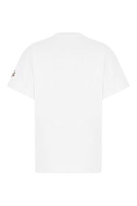 Luxury Brand Contemporary Lifestyle Fashion Iceberg Oversize Fit Graphic <b>White</b> Cotton <b>T</b> <b>Shirt</b> - Product Image 2