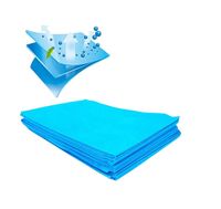 Draps plats jetables imprimés en non-tissé de qualité supérieure pour hôpitaux, hôtels, salons de beauté, examens et tables de massage