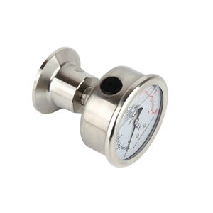 60mm 위생 스테인레스 스틸 후면 입구 다이어프램 압력 게이지 - Product Image 3